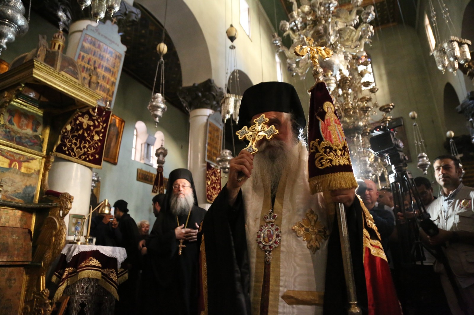 تنصيب صاحب السيادة رئيس أساقفة سيناء وفاران ورايثو المطران سيميون في دير القديسة كاترينا / سيناء